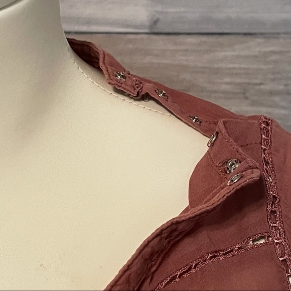 DA-NANG Kofie embroidered peasant blouse XS, NWT - Picture 5 of 9